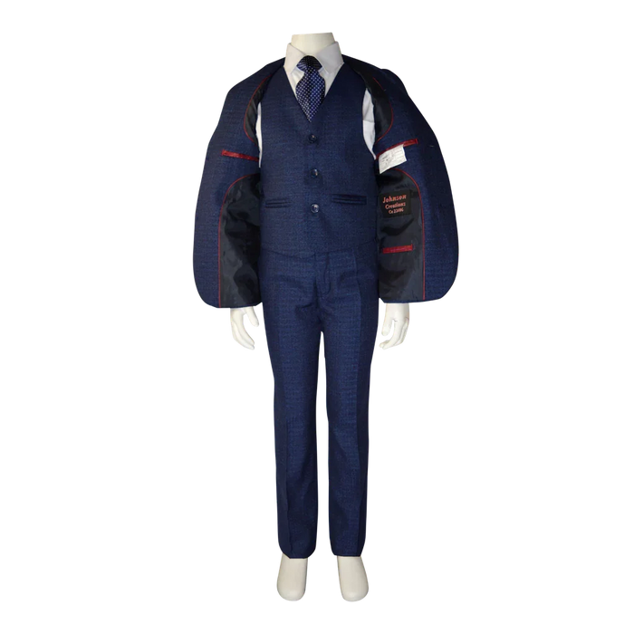 Johnson's Creation® - Johnson's Creation 5-Piece Navy Toddlers & Kids Suit Set