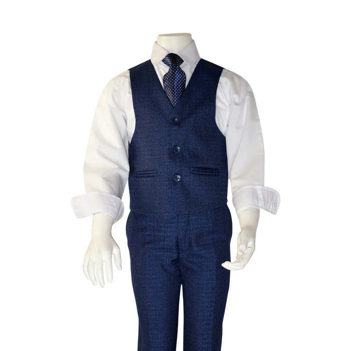 Johnson's Creation® - Johnson's Creation 5-Piece Navy Toddlers & Kids Suit Set