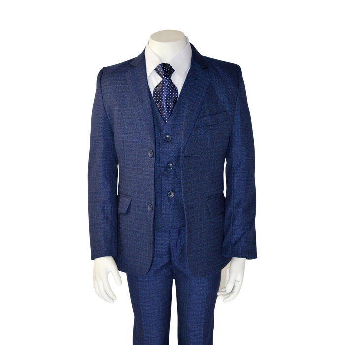 Johnson's Creation® - Johnson's Creation 5-Piece Navy Toddlers & Kids Suit Set