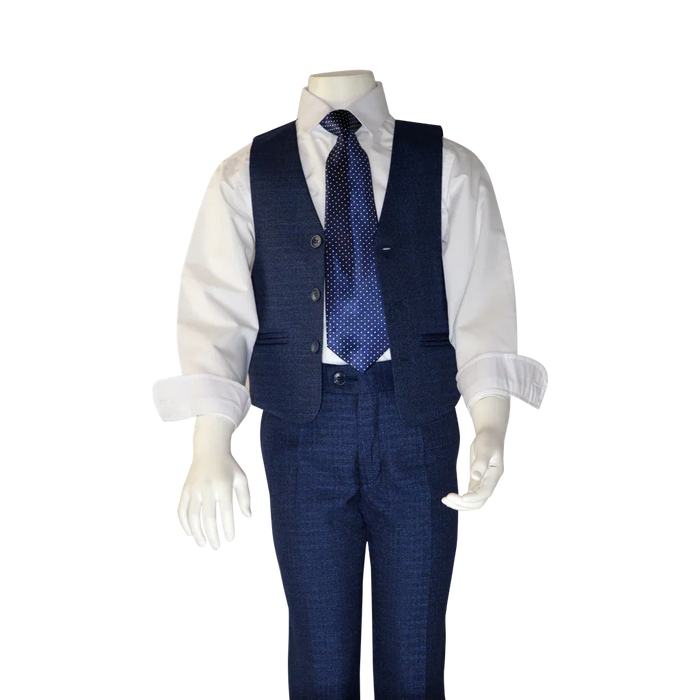 Johnson's Creation® - Johnson's Creation 5-Piece Navy Toddlers & Kids Suit Set