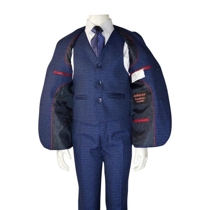 Johnson's Creation® - Johnson's Creation 5-Piece Navy Toddlers & Kids Suit Set
