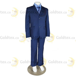 Johnson's Creation® - Johnson's Creation 5-piece Navy Toddlers & Kids Suit Set