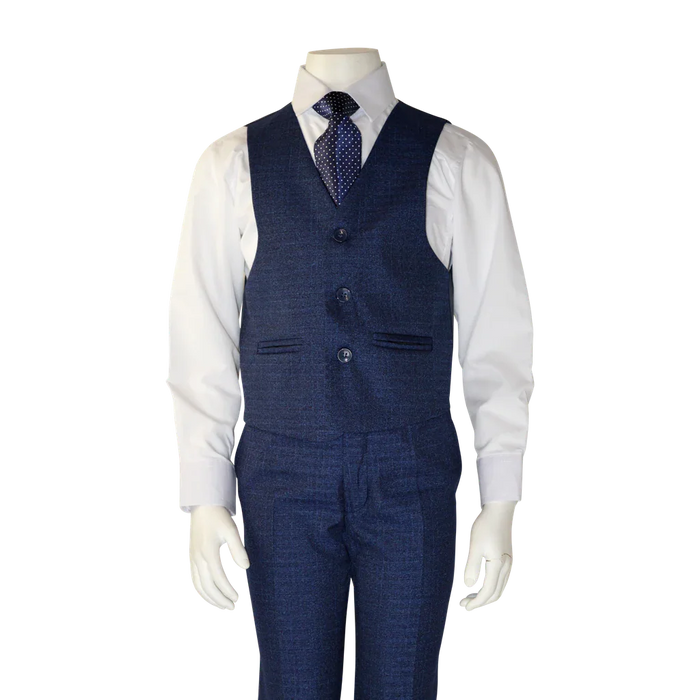 Johnson's Creation® - Johnson's Creation 5-Piece Navy Toddlers & Kids Suit Set