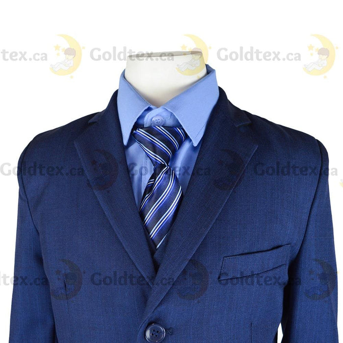 Johnson's Creation® - Johnson's Creation 5-piece Navy Toddlers & Kids Suit Set