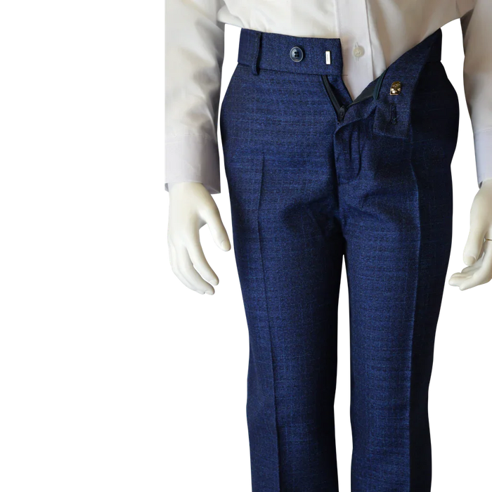 Johnson's Creation® - Johnson's Creation 5-Piece Navy Toddlers & Kids Suit Set