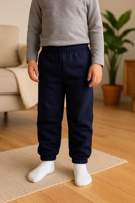 Johnson's Creation Pantalon de jogging en molleton avec élastique à la cheville - Fabriqué au Canada