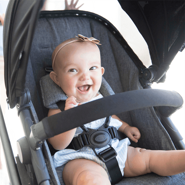 Joovy Qool Baby Second Seat Black Melange Goldtex