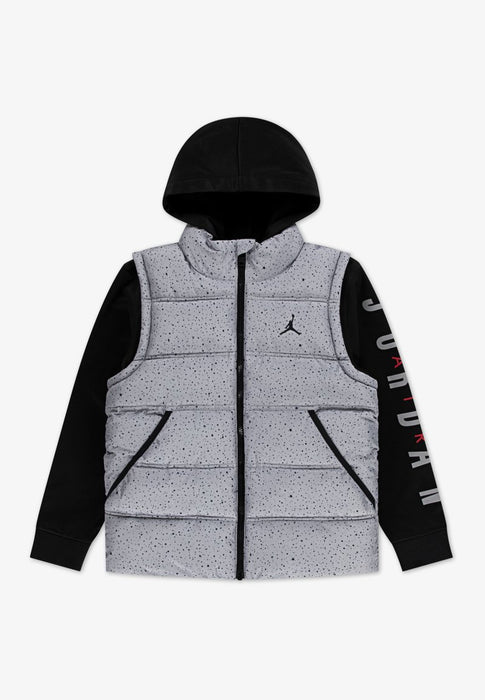 Jordan 2Fer Winter Jacket – Cement Grey (S to XL) – image 1