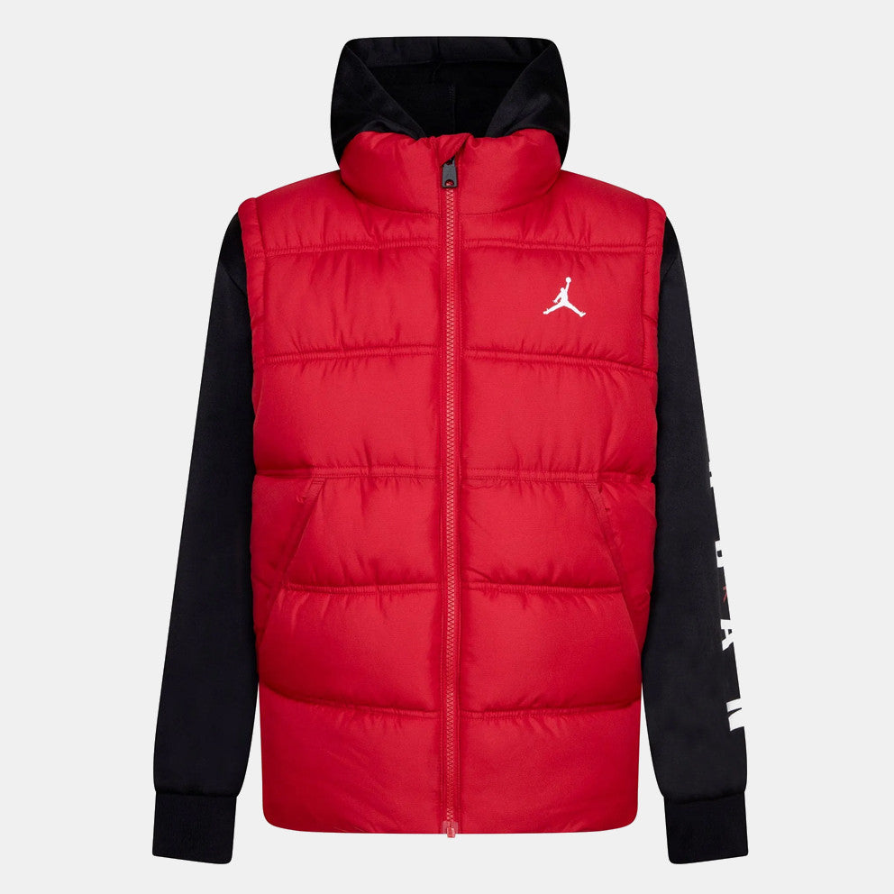 Jordan kids 2Fer jacket Gym Red Black 01