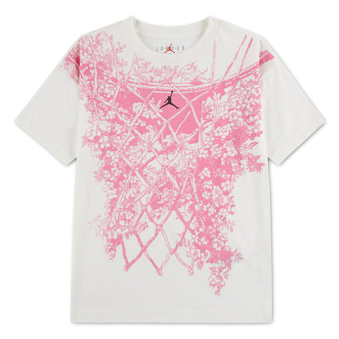 Jordan MJ Net Bouquet Short-Sleeve Tee – Sail (S to XL) – image 1