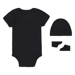 Jordan® - JORDAN BABY 3-PIECE BOX GIFT SET (BLACK/GOLD) - 0-6M