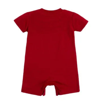 Jordan® - Jordan® Baby/Toddler 23 Romper & Bootie 2-Piece Set – Red