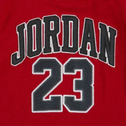 Jordan® - Jordan® Baby/Toddler 23 Romper & Bootie 2-Piece Set – Red