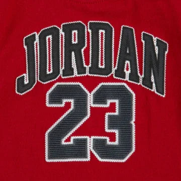 Jordan® - Jordan® Baby/Toddler 23 Romper & Bootie 2-Piece Set – Red