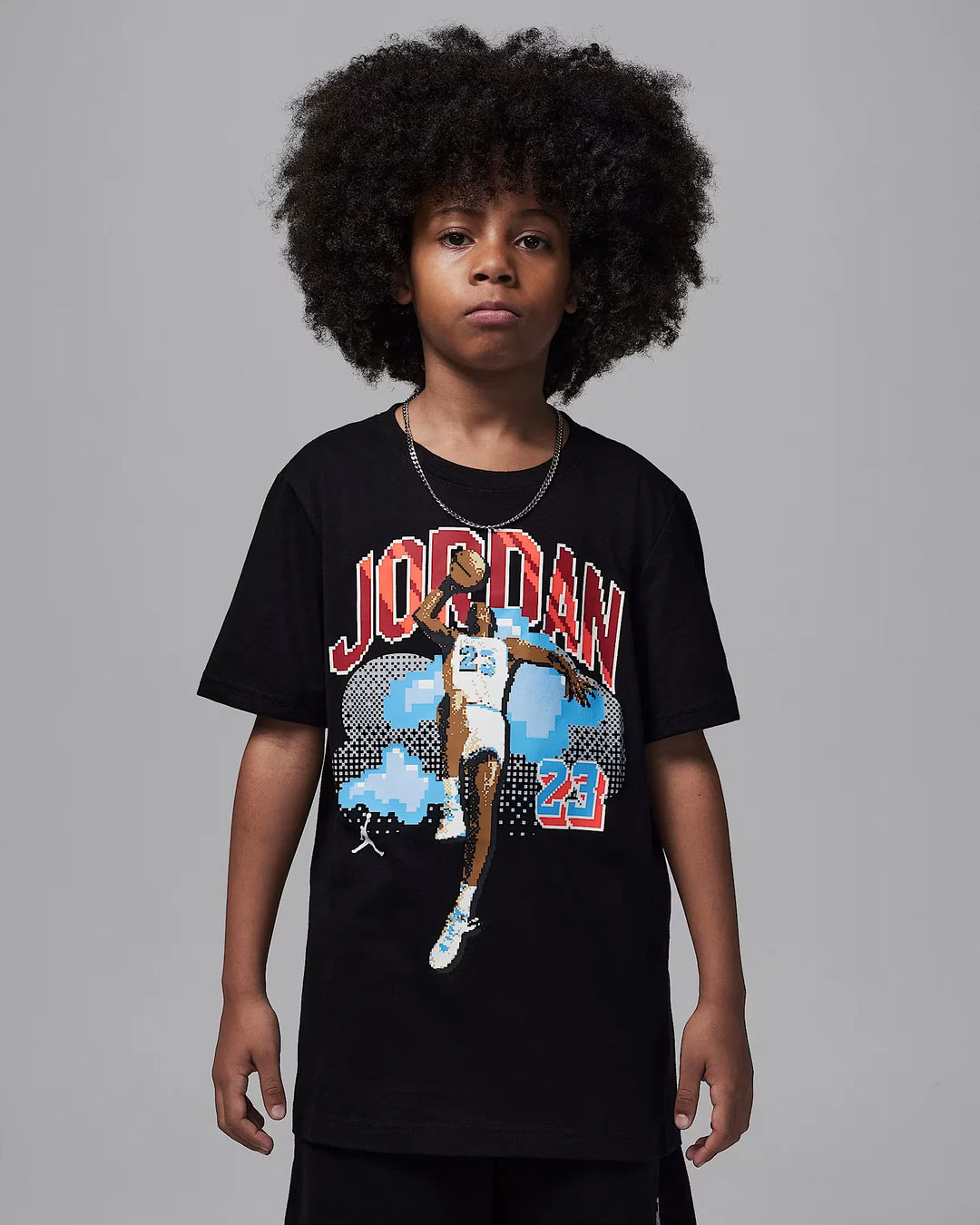 Jordan® - Jordan® Customized Air Big Kids' Digi T-Shirt – Black