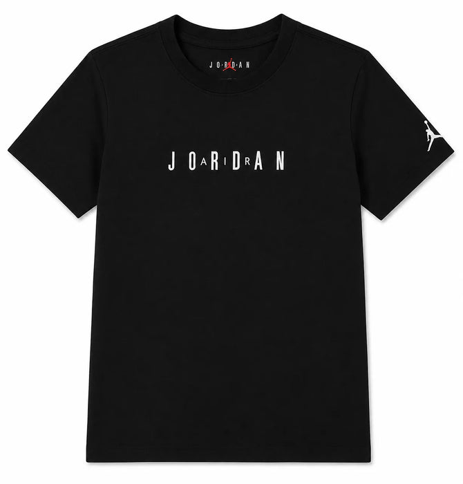 Jordan World Mark Crew Embroidered T-Shirt Size | 4 to 7