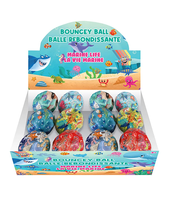 Jouet K.I.D® Marine Life Bouncy Balls Assorted | High Bounce Toy Balls  3 years+