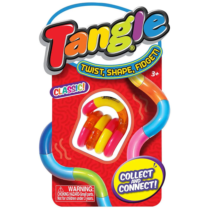 FDMT Tangle® Junior Classique – Jouet Sensoriel Anti-Stress et de Motricité Fine | Âge 3 ans+ | 1 jouet