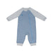 Juddlies Designs® - Juddlies Raglan Organic Cotton Playsuit - Denim Blue