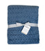 Juddlies - Juddlies Jacquard Flannel Blanket - Navy Blue
