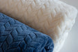 Juddlies - Juddlies Jacquard Flannel Blanket - Navy Blue