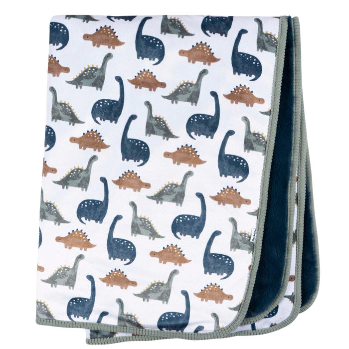 Just Born - Gerber 2ply Plush Baby Blanket