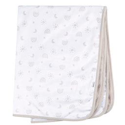Just Born - Gerber 2ply Plush Baby Blanket