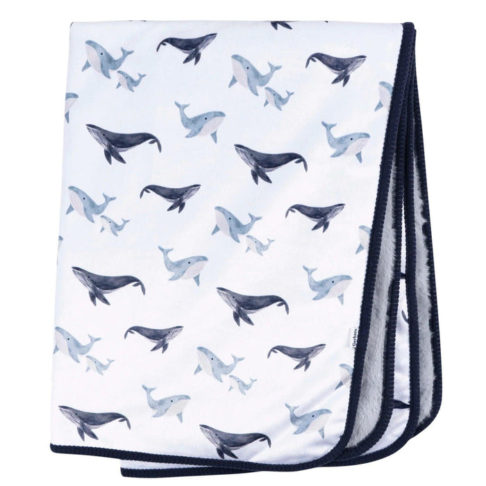 Just Born - Gerber 2ply Plush Baby Blanket