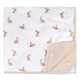 Just Born - Gerber 2ply Plush Baby Blanket