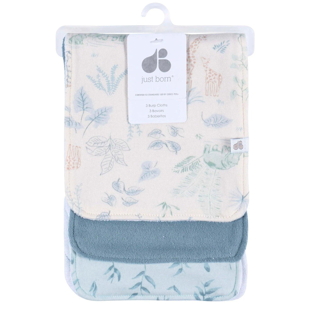 Just Born - Gerber 3-Pack Burpcloths