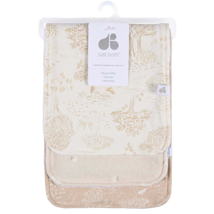 Just Born - Gerber 3-Pack Burpcloths