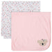 Just Born - Just Born 2 Pack Baby Girls Thermal Blankets