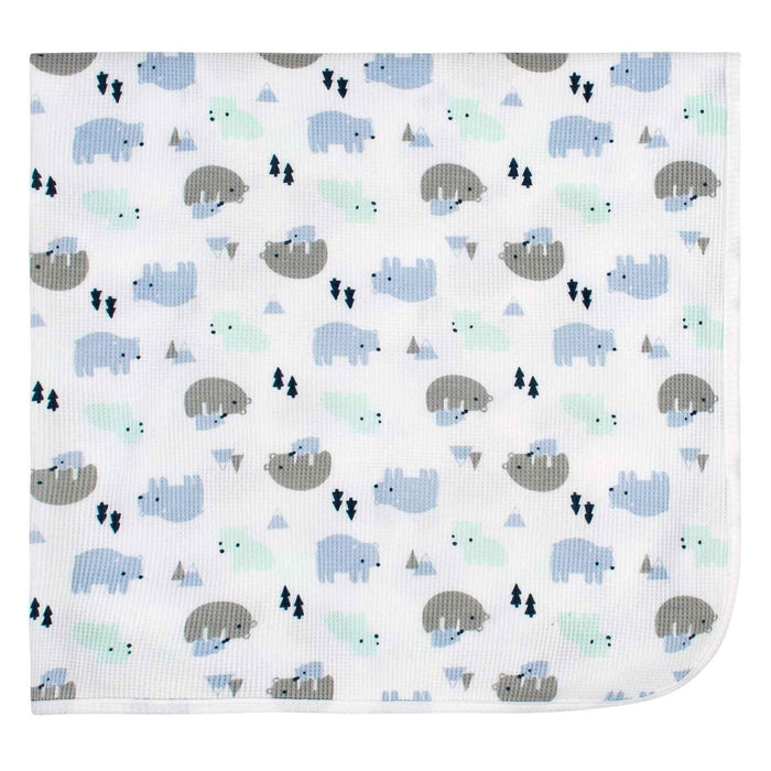 Just Born - Just Born 2 Pack Baby Girls Thermal Blankets