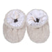 Just Born - Just Born 2 Piece Baby Neutral Natural Leaves Bathrobe & Booties Set
