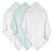 Just Born - Just Born 3-Pack Baby Boys Desert Cactus Hooded Towels