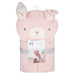 Just Born - Just Born Baby Girls Vintage Floral Bunny Bath Wrap