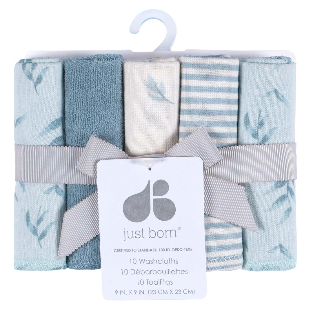 Just Born - Just Born Baby Washcloths - 10-pack