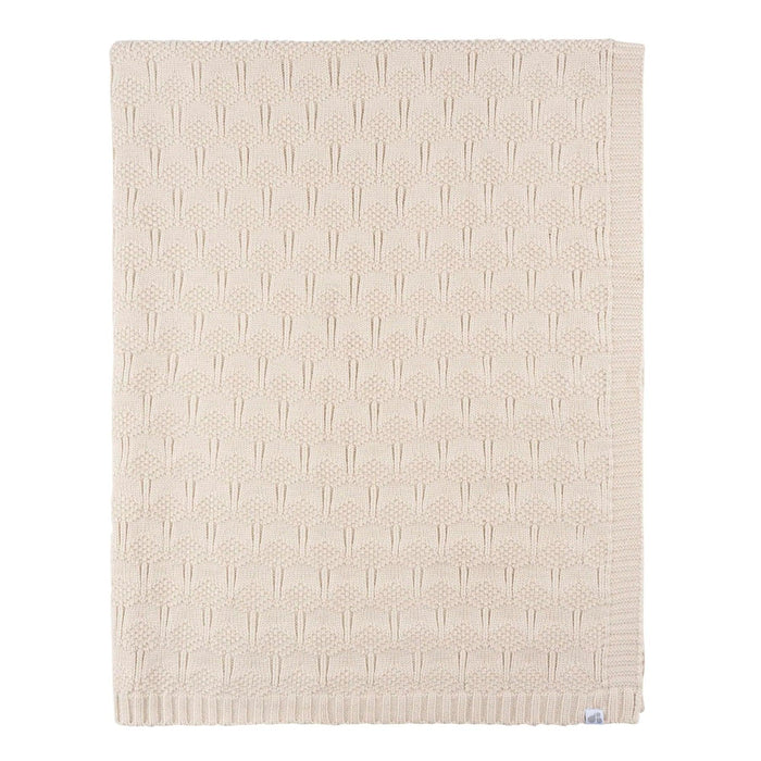 Just Born - Just Born by Gerber Baby Neutral 1-Pack Sweater Knit Blanket - TAN