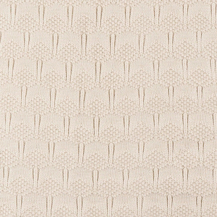 Just Born - Just Born by Gerber Baby Neutral 1-Pack Sweater Knit Blanket - TAN