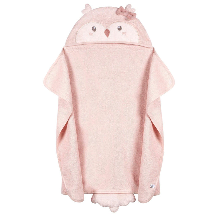 Just Born - Just Born Cute Animal Character Baby Hooded Towel