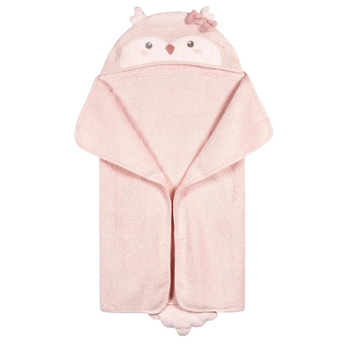 Just Born - Just Born Cute Animal Character Baby Hooded Towel