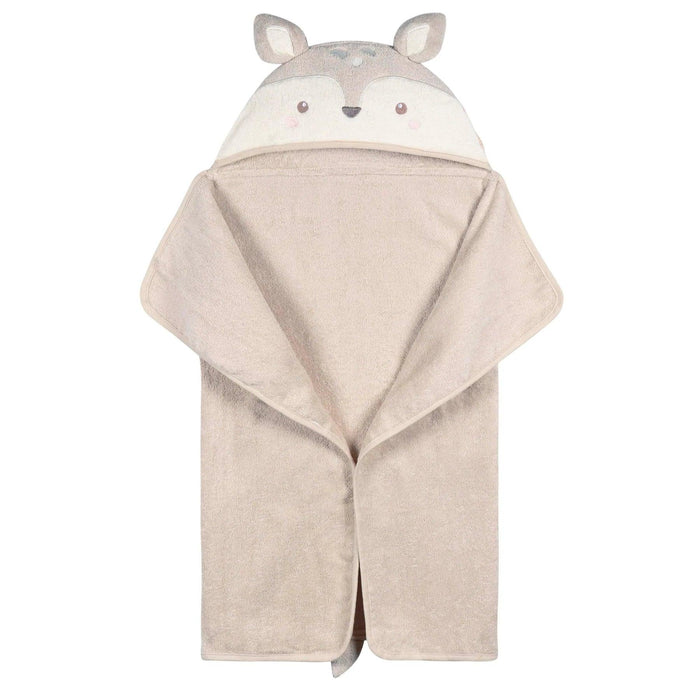 Just Born - Just Born Cute Animal Character Baby Hooded Towel