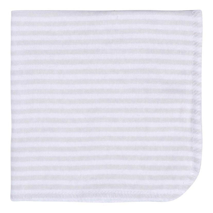 Just Born - Just Born Hooded Towel and Washcloth Set - Neutral Natural Leaves