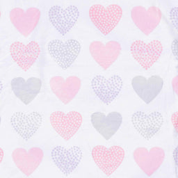 Just Born - Just Born Plush Baby Blanket - Pink Hearts