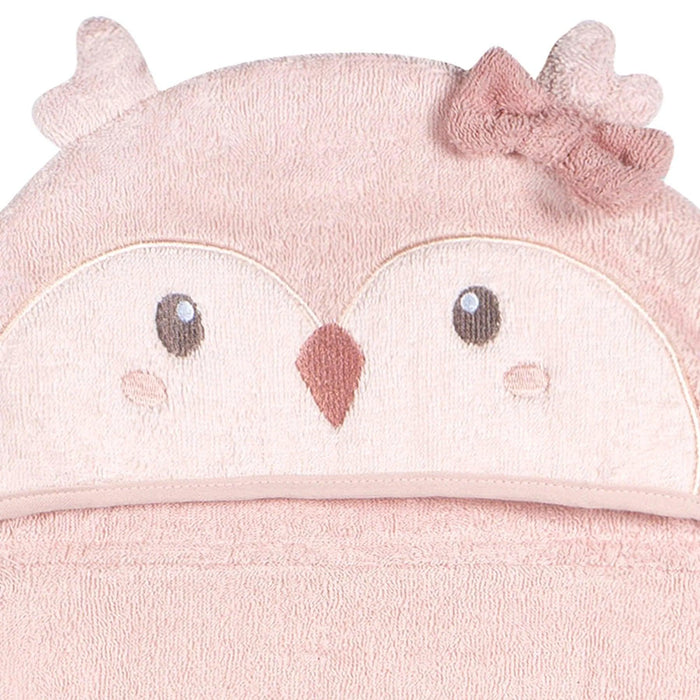 Serviette à capuche pour bébé avec personnage animal mignon Just Born