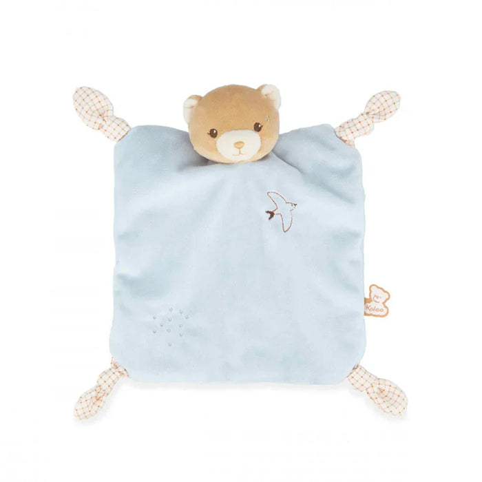 Kaloo® - Kaloo Blue Teddy Bear Comforter with Knots for Babies