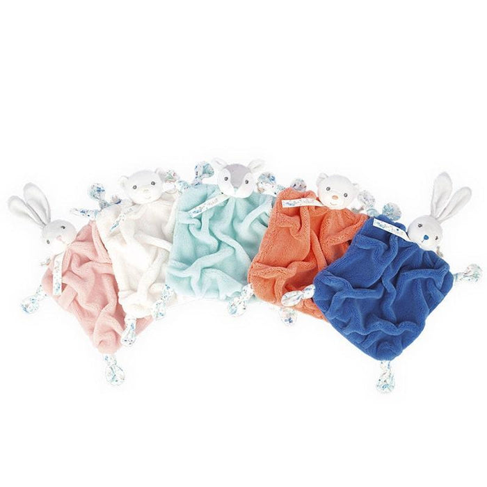 Kaloo® - Kaloo Little Fawn Comforter Security Blanket Plush Toy Aqua - 20 cm / 8"