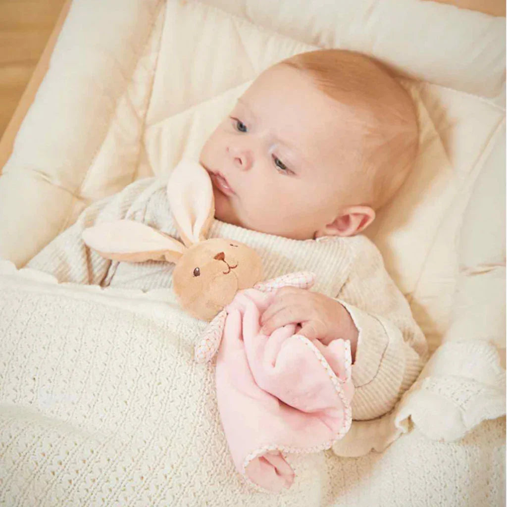 Kaloo® - Kaloo Round Bunny Baby Soft Comforter - Pink