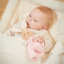 Kaloo® - Kaloo Round Bunny Baby Soft Comforter - Pink