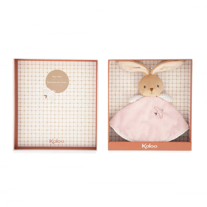 Kaloo® - Kaloo Round Bunny Baby Soft Comforter - Pink